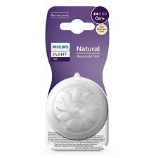 Philips Avent Θηλές Σιλικόνης Natural Response Ροή 2 (2 τεμάχια) 0m+