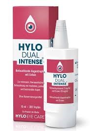 Ursapharm Hylo Dual Intense Λιπαντικές Οφθαλμικές Σταγόνες για την Επίμονη Ξηροφθαλμία, 10ml