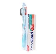 Colgate PerioGard Gum Care Σετ Toothpaste - Οδοντόπαστα για Προστασία Ούλων & Δροσερή Αναπνοή, 75ml & Toothbrush - Οδοντόβουρτσα, 1τμχ