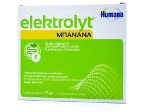 Humana Elektrolyt Μπανάνα, 12 φακελάκια x 6,25gr