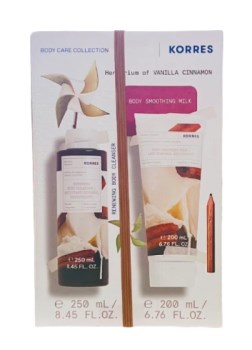 Korres PROMO Αφρόλουτρο Βανίλια Κανέλα 250ml - Βανίλια Κανέλα Γαλάκτωμα Σώματος 200ml