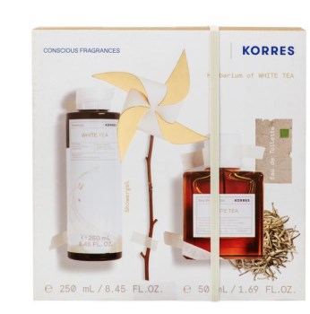 Korres Set White Tea Eau de Toilette 50ml & White Tea Αφρόλουτρο 250ml