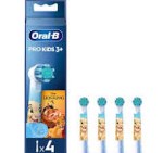 Oral-B Pro Kids Ανταλλακτικές Κεφαλές Oδοντόβουρτσας The Lion King 3y+, 4τεμ
