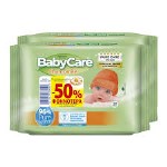 BabyCare Chamomile Pure Water Wipes Mini Pack 40 Τεμάχια σε Ειδική Τιμή (2x20 Τεμάχια) (STΙCKER-50%)