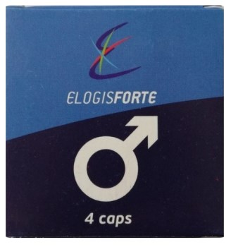 Elogis Pharma Forte Blue Συμπλήρωμα Διατροφής Για Την Σεξουαλική Υγεία των Ανδρών 4 κάψουλες