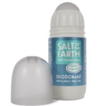 Salt of the Earth Vegan Refillable Roll-On Deodorant Ocean & Coconut Αποσμητικό Επαναγεμιζόμενο, 75ml