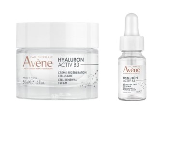 Avene PROMO PACK Hyaluron Activ B3 Πλούσια Κρέμα Κυτταρικής Αναγέννησης 50ml & Ορός 10ml.