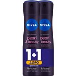 Nivea Deo Pearl & Beauty Black Pearl Γυναικείο Αποσμητικό Spray, 150 ml 1+1 Δώρο