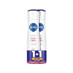 Nivea Promo Fresh Cherry Long Lasting Freshness Deodorant Spray 2x150ml 1+1 Δώρο