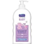 Septona Calm n Care Baby Bρεφικό Απαλό Σαμπουάν & Αφρόλουτρο με Βάλσαμο & Λεβάντα, 500ml