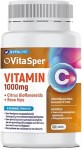 VitaSper Vitamin C 1000mg ﹢ Citrus Bioflavonoids ﹢ Rose Hips Food Supplement 60tabs