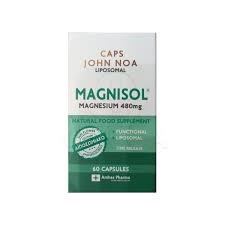 JOHN NOA Caps Magnisol Magnesium 480mg Λιποσωμιακό Συμπλήρωμα Διατροφής με Μαγνήσιο, 60 κάψουλες