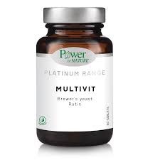 Power Health Platinum Range Multivit Βιταμίνη για Ενέργεια 60 Κάψουλες