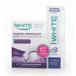 iWhite Superior Whitening Kit Λεύκανσης Δοντιών με Μασελάκι 10τμχ & Οδοντόκρεμα 75ml