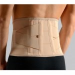 Anatomic Line 5154 Ελαστική Μετεγχειρητική Ζώνη Μέσης με Μπανέλες Ύψους 20cm σε Μπεζ χρώμα 3XL