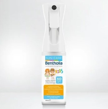 Bentholia Sun Kids Αδιάβροχο Παιδικό Αντηλιακό Γαλάκτωμα για Πρόσωπο & Σώμα SPF50 300ml