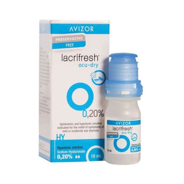 Lacrifresh Ocu-Dry 0.20% Οφθαλμικές Σταγόνες για Ξηροφθαλμία 10ml