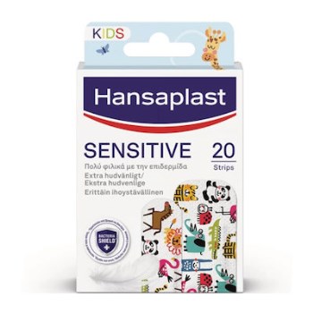 Hansaplast Αυτοκόλλητα Επιθέματα Sensitive Animals για Παιδιά 20τμχ