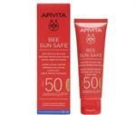 Apivita Bee Sun Safe Anti-spot & Anti-age Spf50 Defense Tinted Face Cream 50ml SPF50 50ml