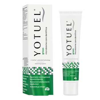 Yotuel Green Microbiome Care Toothpaste Λευκαντική Οδοντόκρεμα 100g