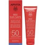 Apivita Bee Sun Safe Anti-Spot & Anti-Age Defence Face Cream SPF50, Αντηλιακή Κρέμα Προσώπου Κατά των Πανάδων