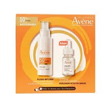 Avene Eau Thermale Promo Anti-Age Fluid Αντιηλιακό Προσώπου SPF50, 40ml & Δώρο Avene Hyaluron Activ B3 Ορός Προσώπου, 10ml, 1σετ