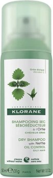 Klorane Dry Shampoo with Nettle Oil Control Ξηρό Σαμπουάν με Τσουκνίδα Ρυθμίζει την Λιπαρότητα 50ml