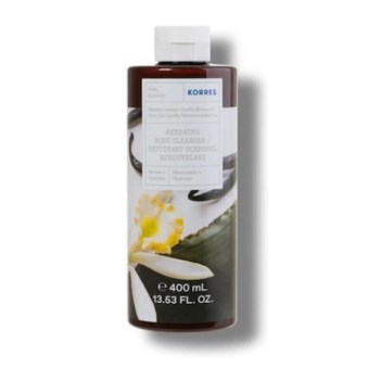 Korres Mediterranean Vanilla Blossom Renewing Boby Cleanser 400ml - Αφρόλουτρο Άνθη Βανίλιας