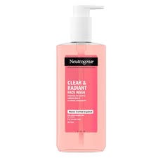 Neutrogena Clear & Radiant Face Wash Καθαριστικό Προσώπου με Vitamin C & Pink Grapefruit, 200ml