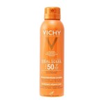 Vichy Ideal Soleil Invisible Hydrating Mist Αδιάβροχη Αντηλιακή Λοσιόν Προσώπου SPF50 σε Spray 200ml