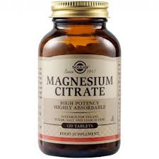 Solgar Magnesium Citrate 200mg 120Tabs