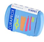 Curaprox Travel Set Πακέτο Στοματικής Υγιεινής Ταξιδίου ΓΑΛΑΖΙΟ