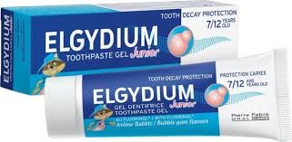 Elgydium Junior Bubble Οδοντόκρεμα για Παιδιά με γεύση Τσιχλόφουσκας, 50 ml