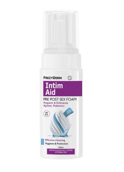 Frezyderm Intim Aid Pre Post Sex Foam Ph4.5 Αφρός Καθαρισμού Ευαίσθητης Περιοχής Πριν Έναρξη Σεξουαλικών Επαφών