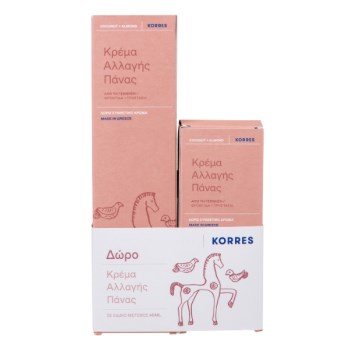 Korres Promo Κρέμα για Αλλαγή Πάνας με Καρύδα & Αμύγδαλο, 150ml & Δώρο 40ml,