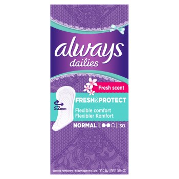 Always Dailies Pads Fresh & Protect 30pcs