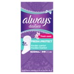 Always Dailies Pads Fresh & Protect 30pcs