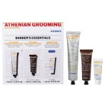 Korres Athenian Grooming Barber's Essentials Set with After-Shave 125ml + Anti-Aging Cream 50ml + Cleanser 20ml