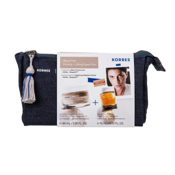 Korres Promo Μαύρη Πεύκη 4D Κρέμα Ημέρας Σύσφιξη & Lifting 40ml & Μαύρη Πεύκη 4D Serum Προσώπου 15ml