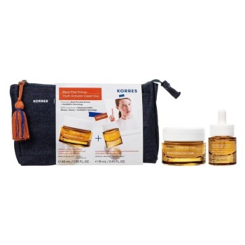 Korres Promo Pack Black Pine Primus Kρέμα Nεότητας Hμέρας 40ml + ΔΩΡΟ Oρός Eνεργοποίησης Nεότητας 15ml