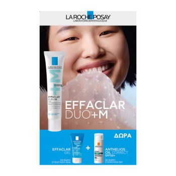 La Roche Posay Promo Effaclar Duo+ M 40ml με ΔΩΡΟ Effaclar Gel 50ml και Anthelios Oil Control Fluid SPF50+ 3ml