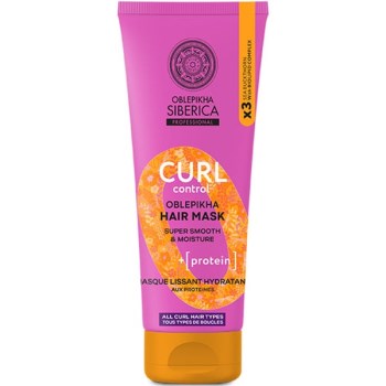 Natura Siberica Oblepikha Curl Control Hair Mask Μάσκα Μαλλιών για Μπούκλες, 200ml