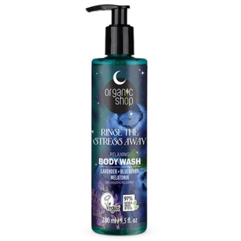 Natura Siberica Organic Shop  Dreamy Night Rinse the Strees Away Relaxing Αφρόλουτρο, 280ml