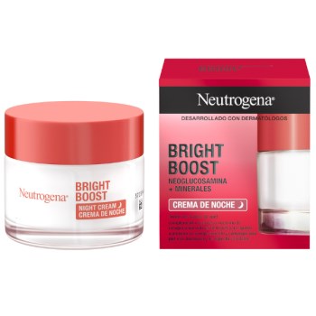 Neutrogena Bright Boost Κρέμα Προσώπου Νυκτός Αντιγήρανσης & Λάμψης, 50ml