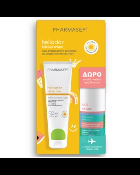 Pharmasept Heliodor Promo με Heliodor Kids Sun Cream SPF 50 150ml & Kids Soft Bath 100ml