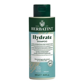 Herbatint Hydrate Organic Shampoo Ενυδατικό Σαμπουάν 260ml