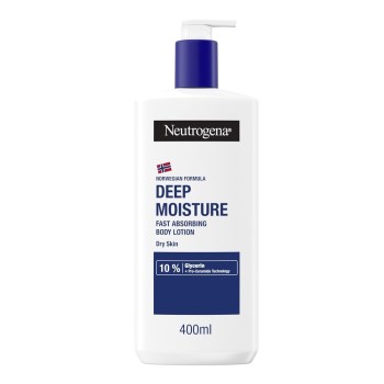 Neutrogena Deep Moisture Ενυδατική Lotion Σώματος για Ξηρές Επιδερμίδες 400ml