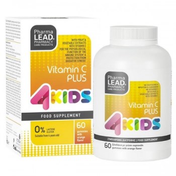 Pharmalead Vitamin C Plus 4Kids 60 Ζελεδάκια