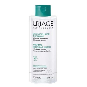 Uriage Eau Thermale Eau Micellaire Καθαριστική Λοσιόν Προσώπου & Ματιών με Μήλο, 500ml