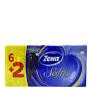 Zewa Softis Classic Χαρτομάντηλα Τσέπης 6+2 Δώρο